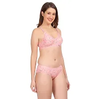 Stylish Multicoloured  Bra And Panty Set For Women Pack Of 2-thumb2