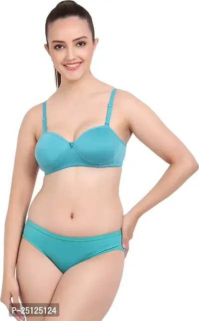 Stylish Multicoloured  Bra And Panty Set For Women Pack Of 2-thumb4