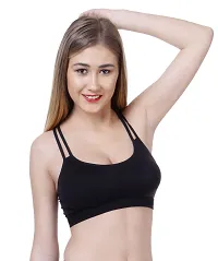 Stylish Multicoloured Cotton Solid Bras For Women-thumb3