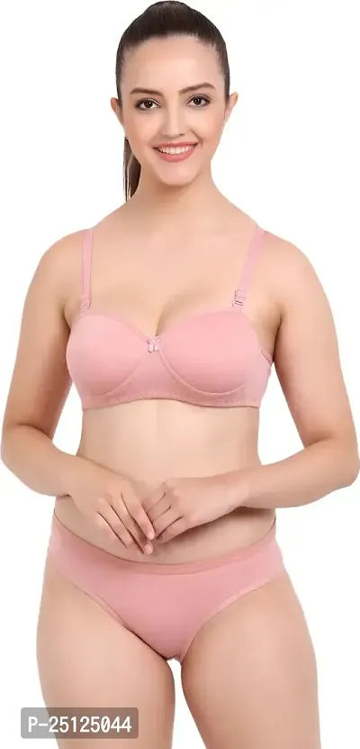 Stylish Multicoloured  Bra And Panty Set For Women Pack Of 2-thumb4