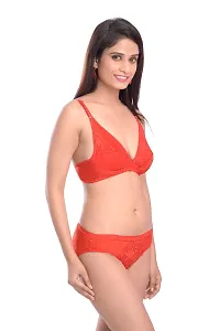 Stylish Multicoloured  Bra And Panty Set For Women Pack Of 2-thumb1