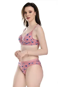 Stylish Multicoloured  Bra And Panty Set For Women Pack Of 2-thumb2