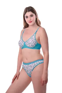 Stylish Multicoloured  Bra And Panty Set For Women Pack Of 2-thumb2