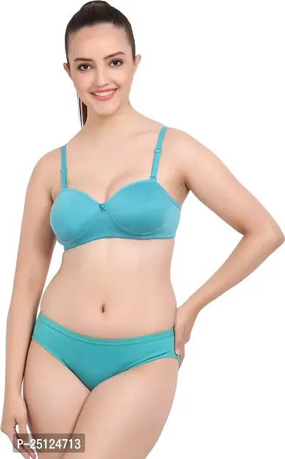 Stylish Multicoloured  Bra And Panty Set For Women Pack Of 2-thumb4