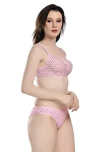 Stylish Multicoloured  Bra And Panty Set For Women Pack Of 2-thumb1