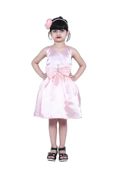 Girls Polyester A-Line 