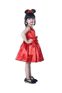 Wish Little Baby Girls Satin Mini Frock Dress (WLT-236_10-11 Year Red Kidswear)-thumb2