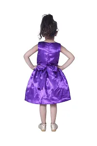 Wish Little Baby Girls Satin Mini Frock Dress (WLT-234_10-11 Year Purple Kidswear)-thumb1