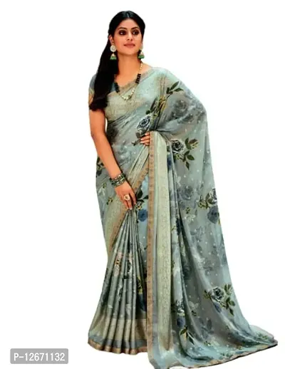 Ocean Blue Crystal Organza Embellished Draped Saree Set Design by FATIZ at  Pernia's Pop Up Shop 2024