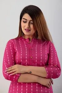 Pink coloured Katha Cotton-thumb4