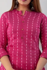 Pink coloured Katha Cotton-thumb1