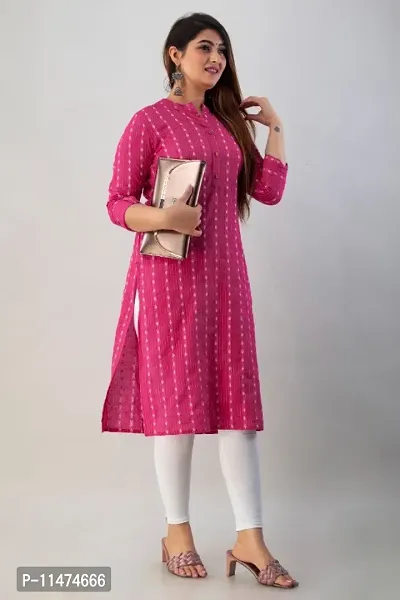 Pink coloured Katha Cotton-thumb3