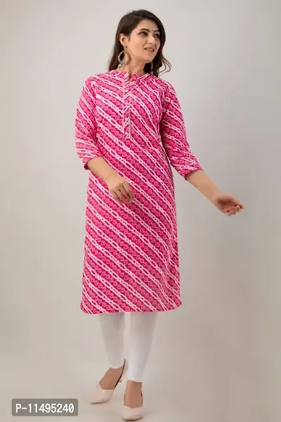 Jaipur Pink Coloured Lehariya-thumb3