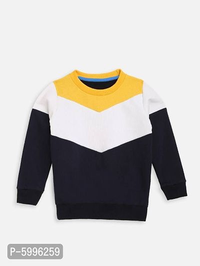 Multi Cotton Fabric Print Sweatshirt