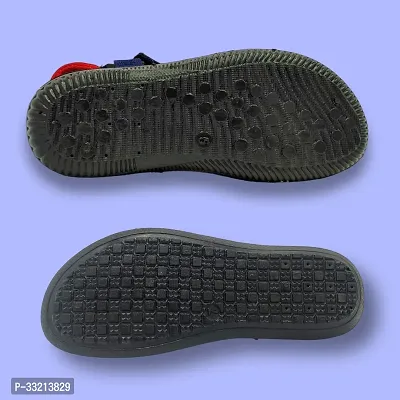 Stylish P.V.C Textured Comfort Sandals And Slipper Combo For Men-thumb3