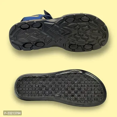 Stylish EVA Textured Comfort Sandals And Slipper Combo For Men-thumb3