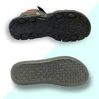 Stylish EVA Textured Comfort Sandals And Slipper Combo For Men-thumb2