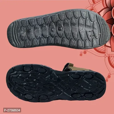 Stylish PVC And EVA Textured Comfort Slipper And Sandal Combo For Men-thumb3