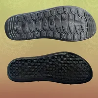 Stylish PVC Textured Comfort Slipper Combo For Men-thumb2