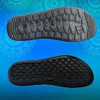 Stylish PVC Textured Comfort Slipper Combo For Men-thumb2