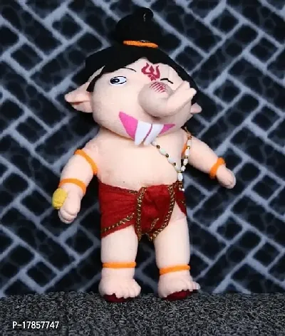 Cute Ganesh Ji Soft Toy For Baby And Kids-thumb0