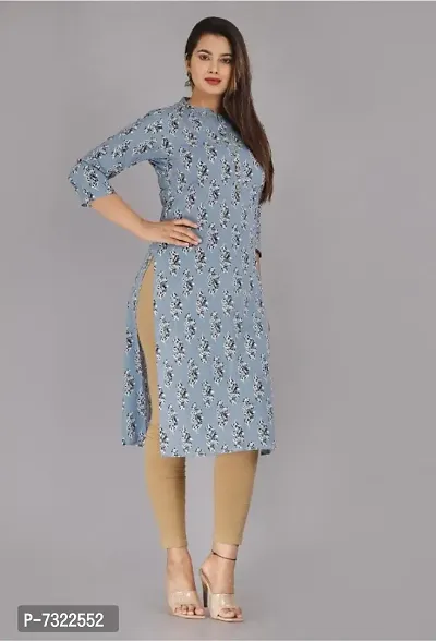 Cotton Straight Kurti-thumb0