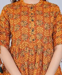 Fancy Rayon Printed Kurtas For Women-thumb1