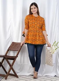 Fancy Rayon Printed Kurtas For Women-thumb4