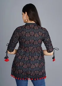 Fancy Rayon Printed Kurtas For Women-thumb3