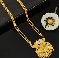 Stylish Golden Brass American Diamond Jewellery Set For Women-thumb3