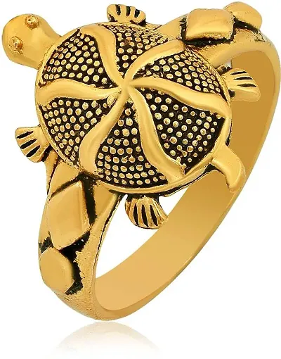 Unisex Silver Designer Turtle Finger Ring at Rs 45/gram in Rajkot | ID:  19797818112