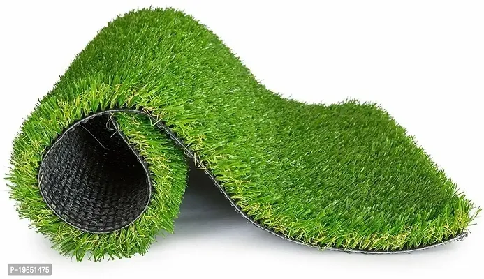 GREEN GRASS Artificial Grass MAT , Door Mat  (Green, Large( 37 X 57 ) CM pack of 2-thumb2