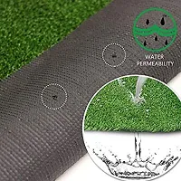 GREEN GRASS Artificial Grass MAT , Door Mat  (Green, Large, Pack of 2)-thumb3