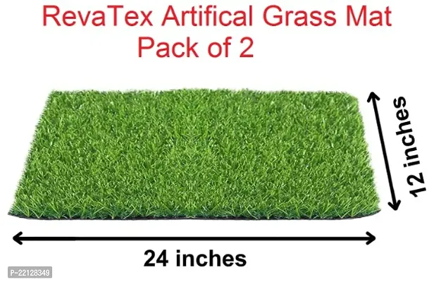 Classic Premium Quality Artitifical Grass Door Mats (37Cm * 57Cm) - Pack Of 2