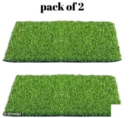 Premium Quality ARTITIFICAL GRASS DOOR Mats (37cm * 57cm) -- Pack Of 2