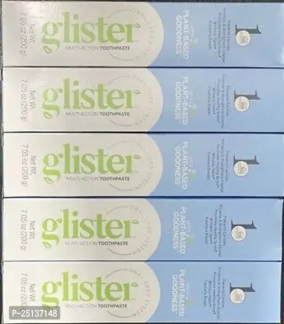 Multiaction Glister toothpaste pack of 5(50gm each)
