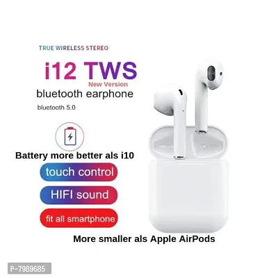 I 12 TWS BLUETOOTH 5.0 earbuds with noise cancellation-thumb0