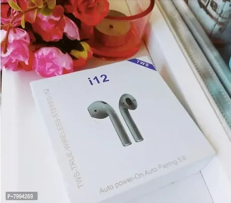 I12 TWS earbuds Bluetooth 5.0,noise cancellation