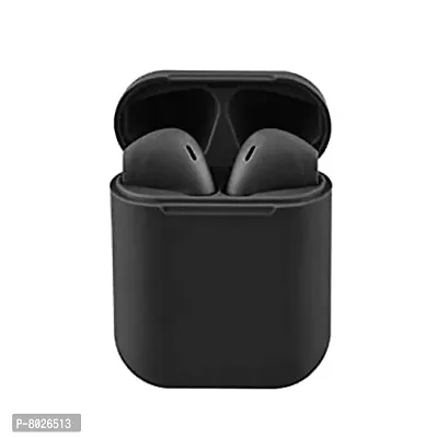 TWS Inpods 12 black bluetooth 5.0 earbuds with noise cancellation-thumb0