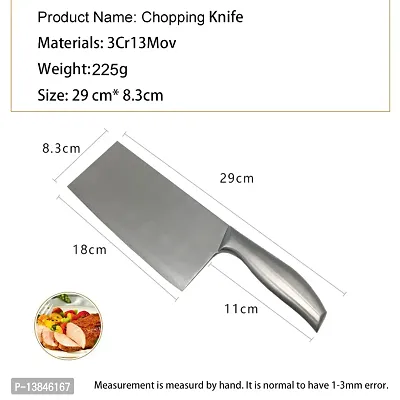 stainless still silver kitchen knife-thumb2