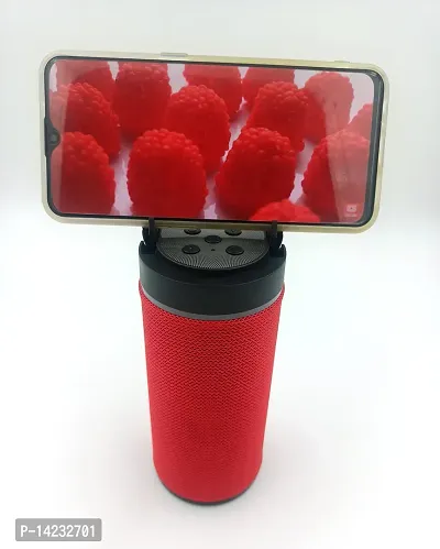Get the Party Started with the KT-125 Red Wireless Bluetooth Speaker-thumb0