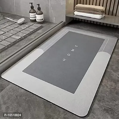 Classical Gray Welcome Mat