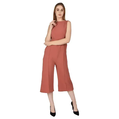 Stylemyth Casual Regular Fit Below Knee Jumpsuit for Women