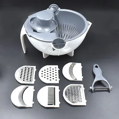  9-in-1 Multi-functional Rotate Vegetable Cutter Manual