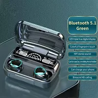 M10 TWS Bluetooth 5.1 Earphone Charging Box Wireless Earbuds Stereo Sports Waterproof with Microphone Bluetooth Headset || M10 Earbuds with High Battery Back Up Powerbank upto 2200maH-thumb3