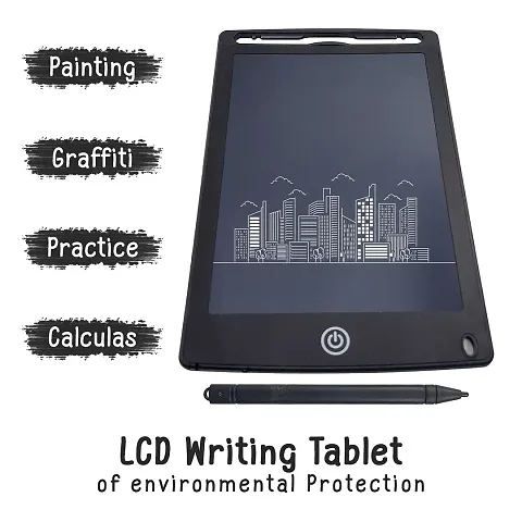 LCD Portable Writing Digital Tablet 8.5 Inch | Electronic Writing Pad Scribble Board for Kids |Kids Learning Toy (Black)