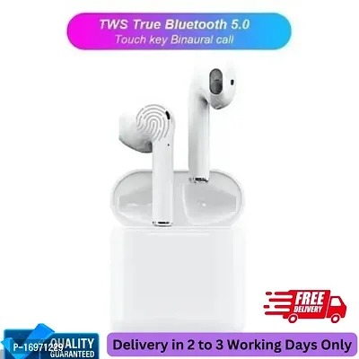 I12 Tws Earpods True Wireless Earbuds C273 For Gym Sports Running Bluetooth Headset White True Wireless-thumb0