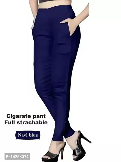 High Quality Design Cigar Pant Trouser and Ladies Pants Pack Of 1