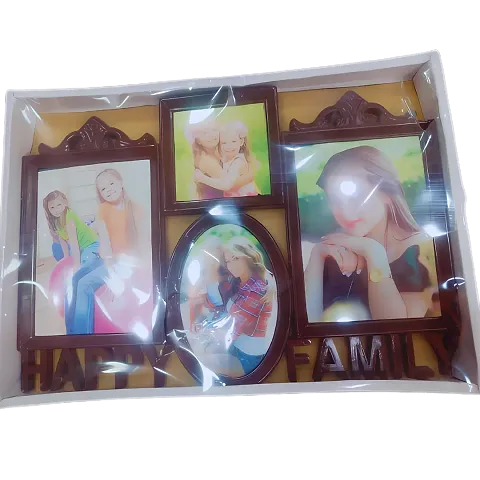 Stylish and Elegant Design 4-in-1  Family Photo Frame