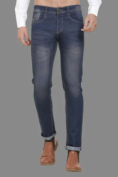 Blend Mid Rise Jeans For Men